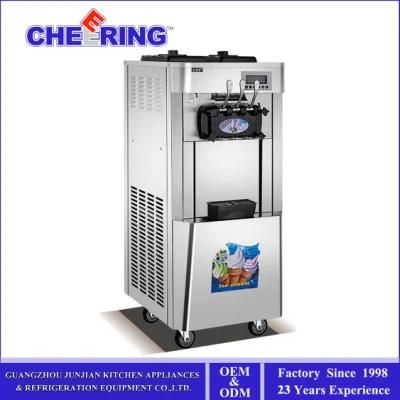 Hot 2021 Commercial Use 201/304 Stainless Steel Soft Ice Cream Making Machine with CE