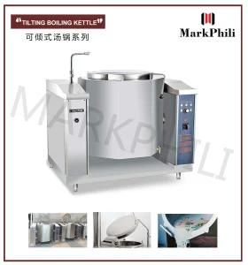 Tilting Boiling Pan for Kitchen Equipment