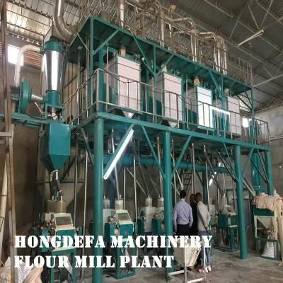 42t Wheat Flour Mill Plant with High Quality European Standard