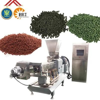 Wet Type Floating Fish Feed Pellets Equipment Fish Food Extruder