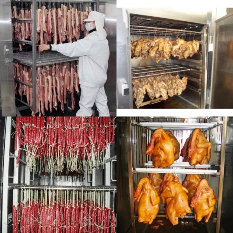 China High Quality Stainless Steel Best Price Hot Sales Smokehouse/Smoker Furnace