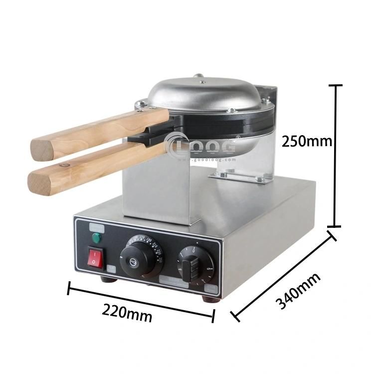 Goodloog Kitchen Equipment Ce Best Snack Machine Hong Kong Bubble Waffle Maker Machine Electric Egg Puff Machine