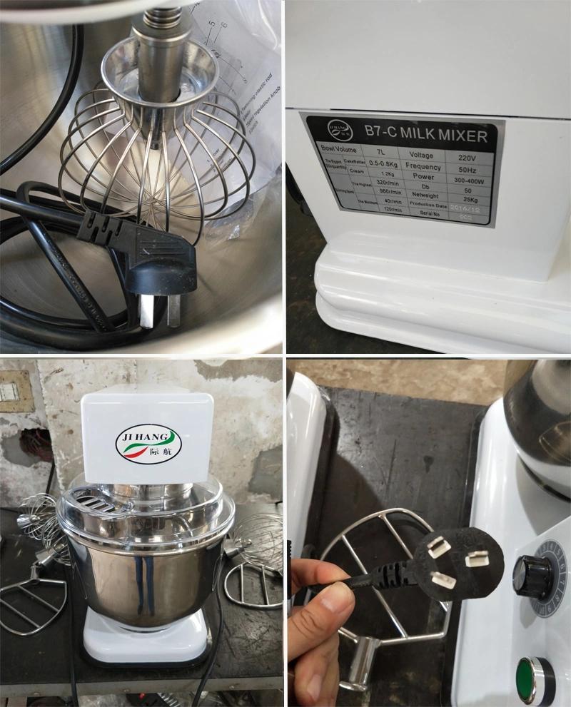 Stainless Steel Electric Bowl Commercial Cake Mixer Cream Mixer Planetary Bakery Bread Food Mixer