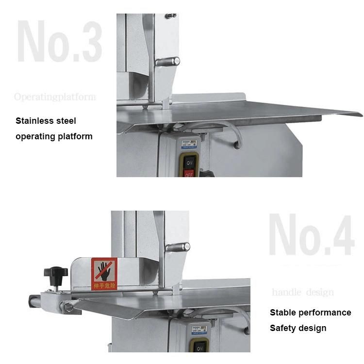 Commercial Bone Saw Machine Meat Bone Cutting Machine Frozen Fish Cutter Bone Ribs Sawing Cutter