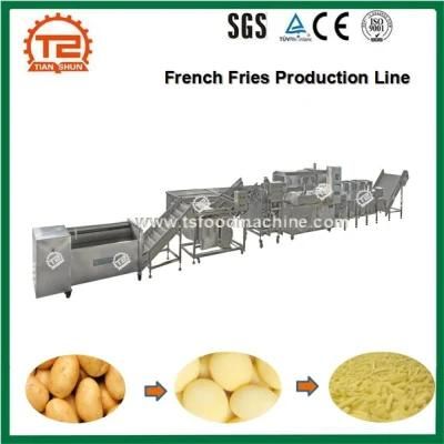 French Fries Production Line/ French Fries Potato Chips Production Line/French Fries ...