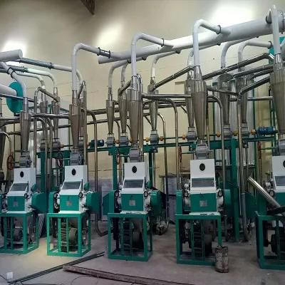 Hongdefa Hot Sale 50t/24h Maize Milling Machine