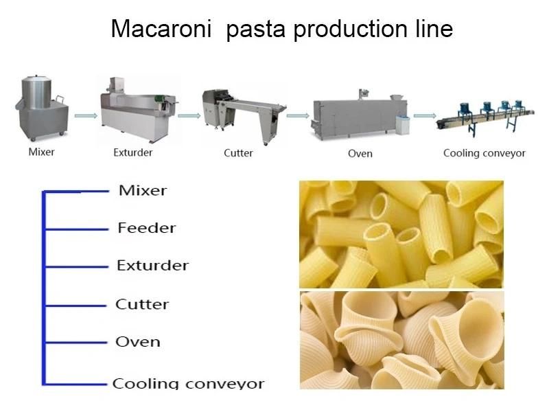 Commercial Snack Food Pasta Macaroni Spaghetti Making Machine