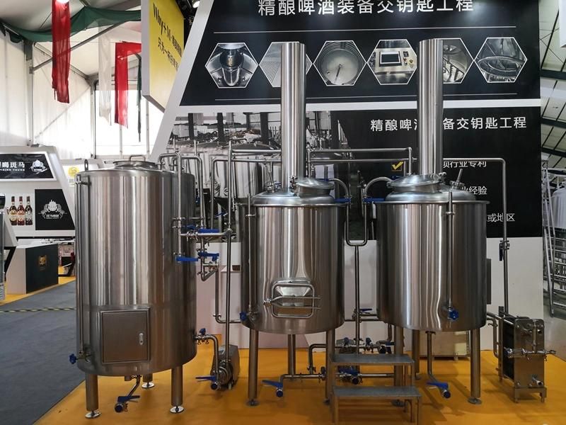 Cassman 500L Steam Heating 2 Vessels Microbrewery Beer Equipment for Sale