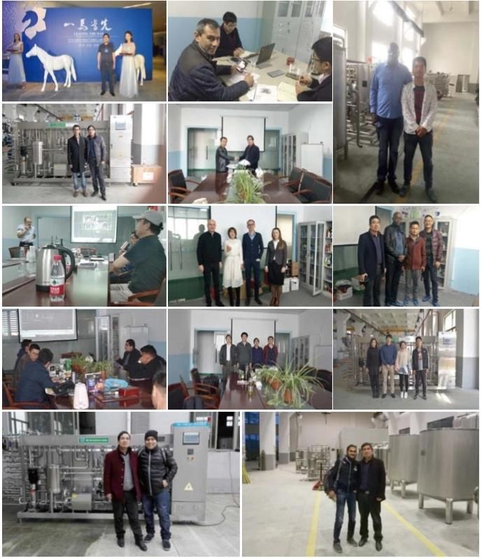 The Latest Technology Juice and Milk Uht Tube Sterilizer for Liquid Food Production Line