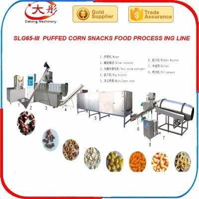 Choco Corn Snacks Food Processing Line