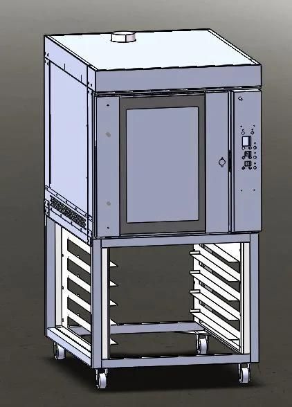 Economical Hot Air Convection Oven 5 Trays Convected Circulation Oven, Biscuits Bread Cake Oven