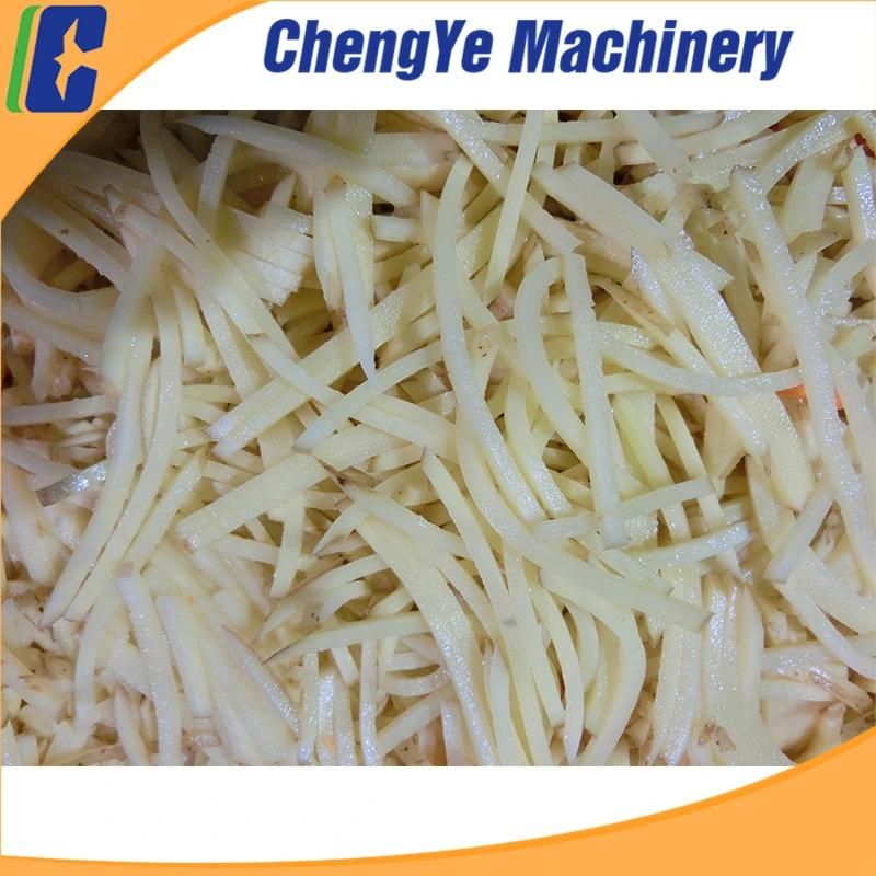 China Manufacturer Electric Potato Chip Cabbage Mushroom Slicer Machine