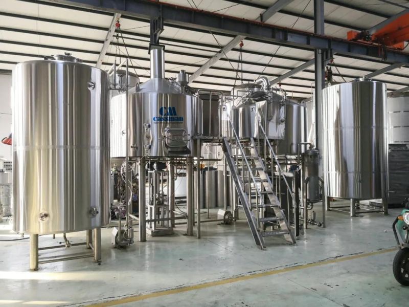 Cassman 2000L Brewhouse System Micro Brewery Craft Beer Production Line