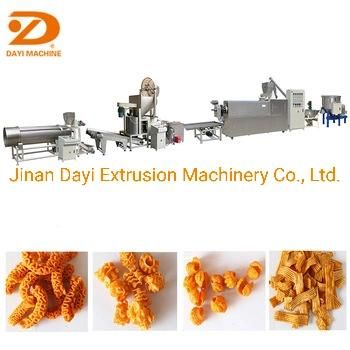 2020 Hot Sale Fried Flour Bugles Snacks Food Machine Wheat Flour Extruder