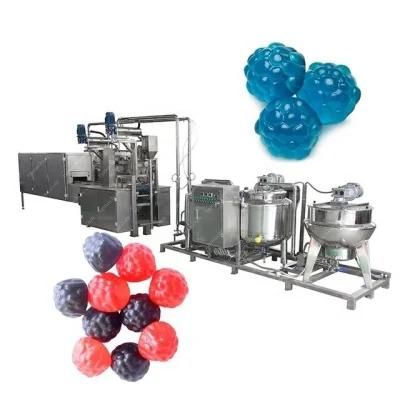 Automatic Stainless Steel Vitamin Soft Candy Gum and Gelatin Production Line Bear Jelly ...