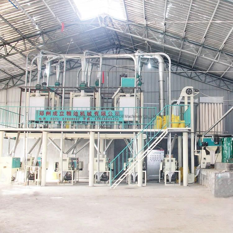 Wheat Flour Machine Capacity of 20 Tons/ 24 Hours