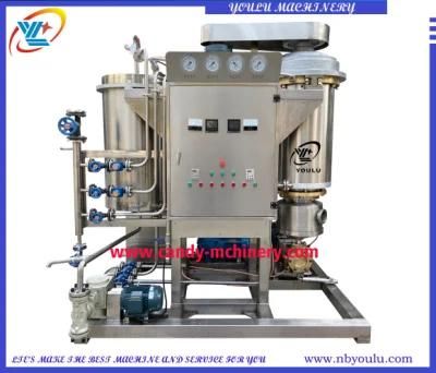 500kg Micro-Film Cooker for Hard Candy Depositing Production Line