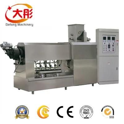 Single Screw Frying Food Processing Line