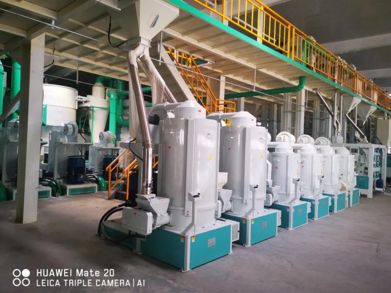 High Quality Rice Processing Machine Mntl21 Vertical Iron Roller Rice Whitening Machine Rice Whitener