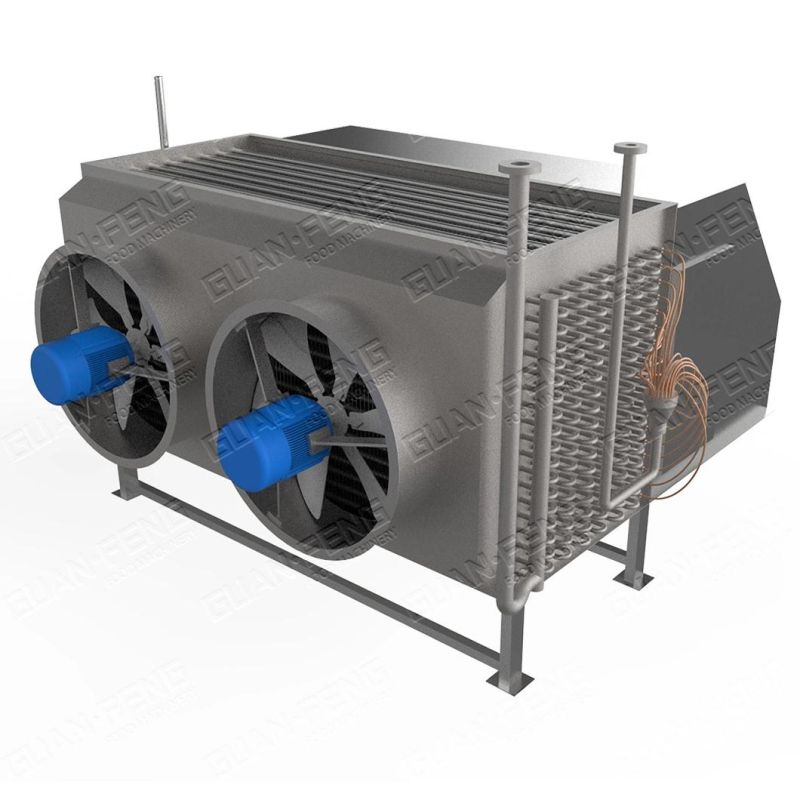 China 250kgh IQF Tunnel Freezer Food Quick Freezing Machine