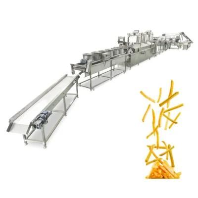 Automatic French Fries Snacks Food Making Machine