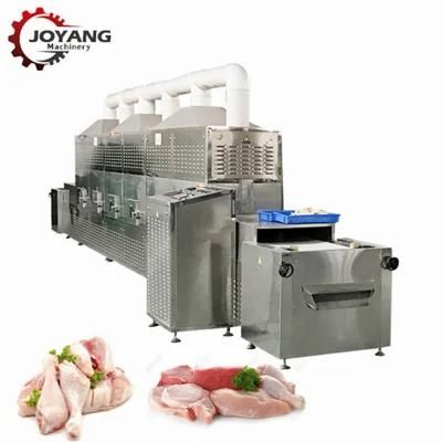 High Production Microwave Chicken Leg Meat Products Thawing Machine