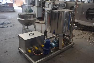 150 Kg/H Full Automatic Gelatin Jelly Candy Depositing Line Bear Gummy Candy Making ...
