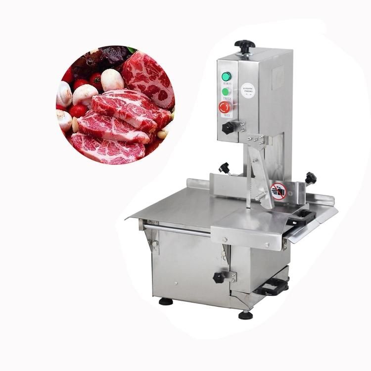 Commercial Bone Chopper Meat Cleaver Meat Band Saw Frozen Meat Cutter Bone Sawing Machine