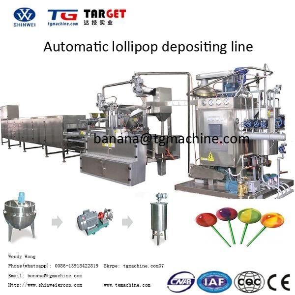 Automatic Lollipop Production Line with Servo Control