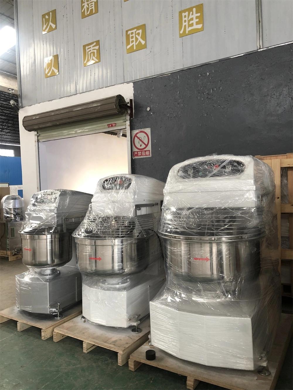 130L 50kg Spiral Dough Mixer From Guangzhou Factory Bakery Equipment