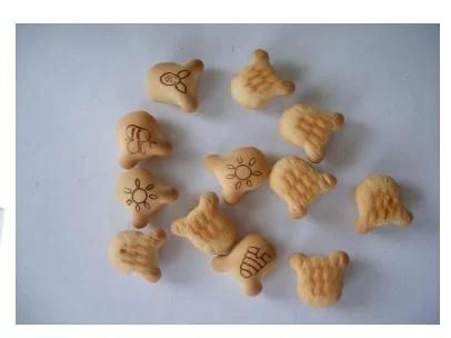 Automatic Chocolate Jam Cream Filling Small Hello Panda Biscuit Injection Making Machine