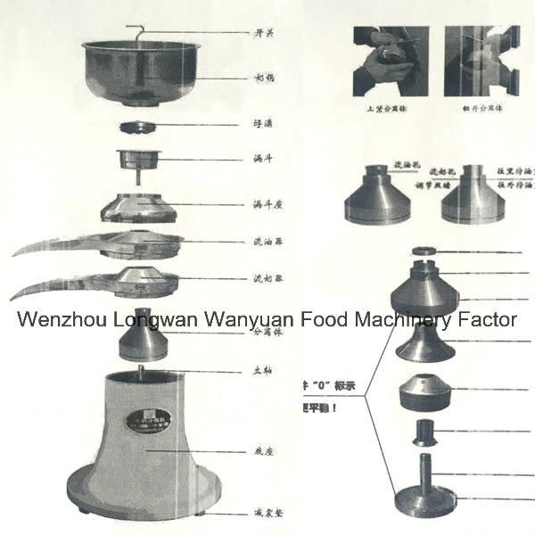 100L Centrifugal Milk Cream Separator