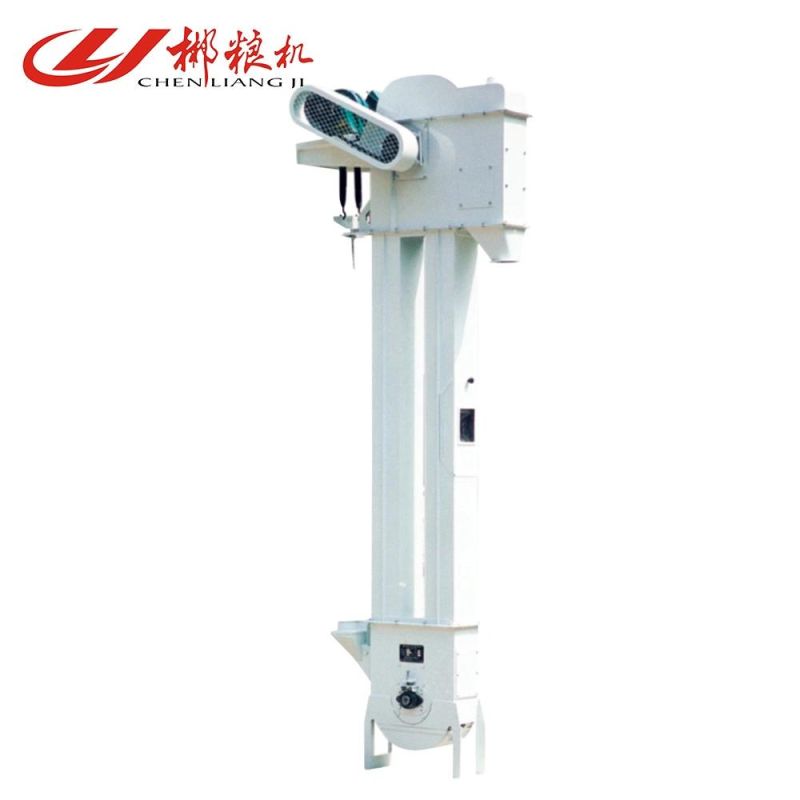 Best Elevator Ultra-Low Speed Head and Motor and Base Rice Mill Belt Bucket Machine