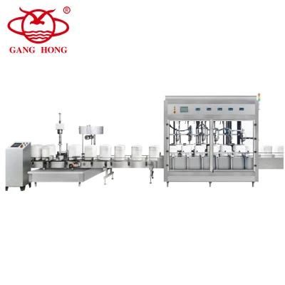 Automatic Weight Filling 20L Barrel Bottle Weighing Filling Sealing and Capping Machine