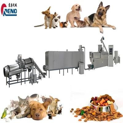 China Factory Manufacturer Dog Cat Fish Feed Processing Line Extruder