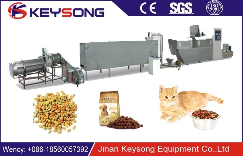 Feedstuff Machine Pet Food Machine/Dog/Cat/Bird/Fish Food Processing Line Extruder