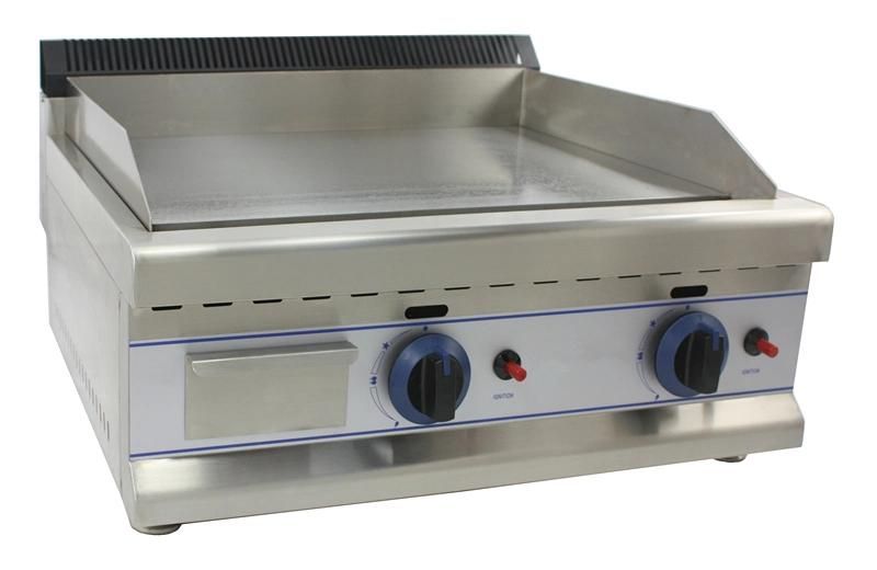Kitchen Equipment Gas Griddle Table Top Griddle Machine CE