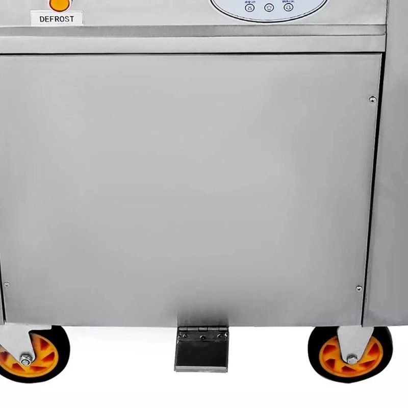 Street Food Mini Fried Ice Cream Roll Machine Fried Ice Cream Machine