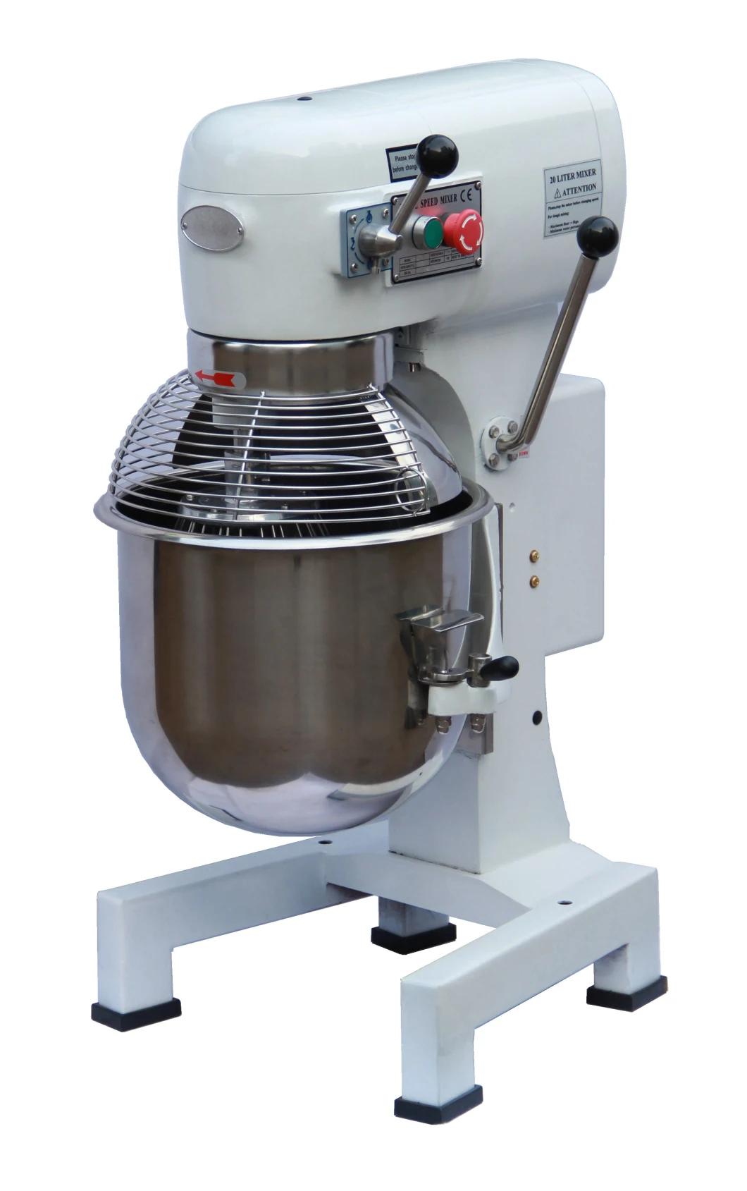 Hongling Bakery Machine 30L 7kg Planetary Food Mixer with Meat Mince