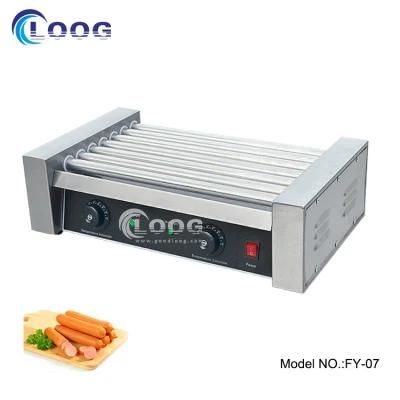 Food Street Snack Equipment Electric Household BBQ Grill Hot Dog Rolling Machine 220V ...