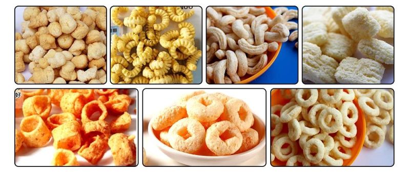 Hot Selling Extruded Corn Snacks Food Making Machine Made in China