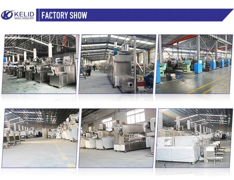 Automatic Extruded Nutrition Puffed Rice Cereal Making Machine