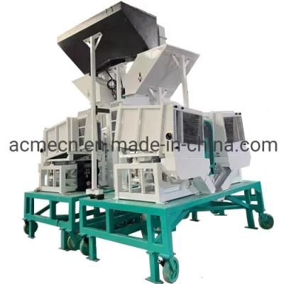 Mobile Grain Cleaning Machine Raw Grain Cleaning Sieve Rice Factory Grain Depot Rice ...