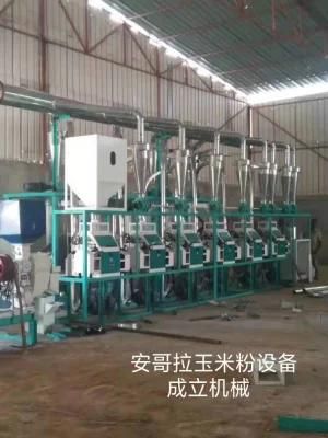 Production Line Maize Corn Flour Meal Mill Milling Machine