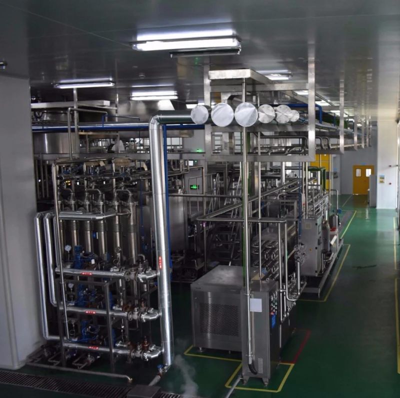 Industrial Long Shelf Life Milk Processing Equipment Uht Milk Packaging Line