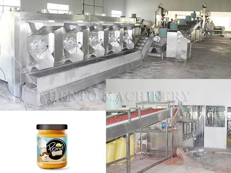 Automatic Peanut Butter Grinding Machine / Peanut Butter Production Line