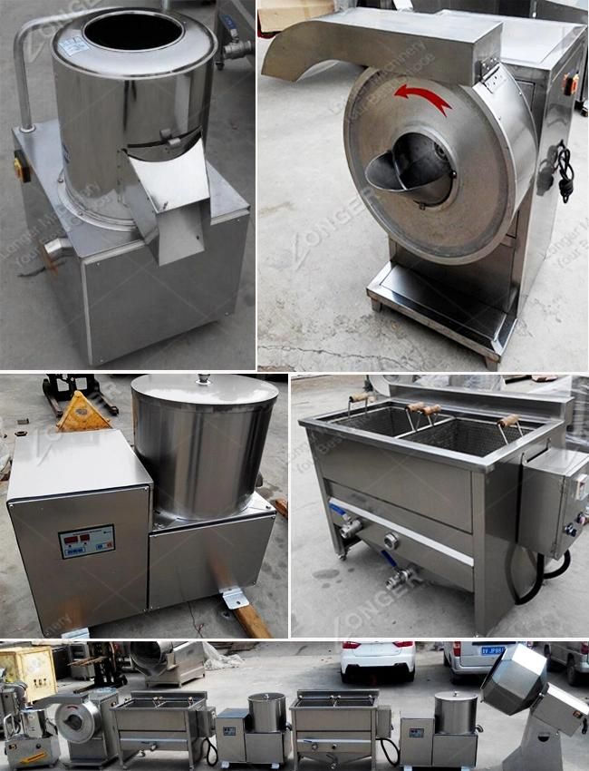 Semi-Automatic French Fries Machine