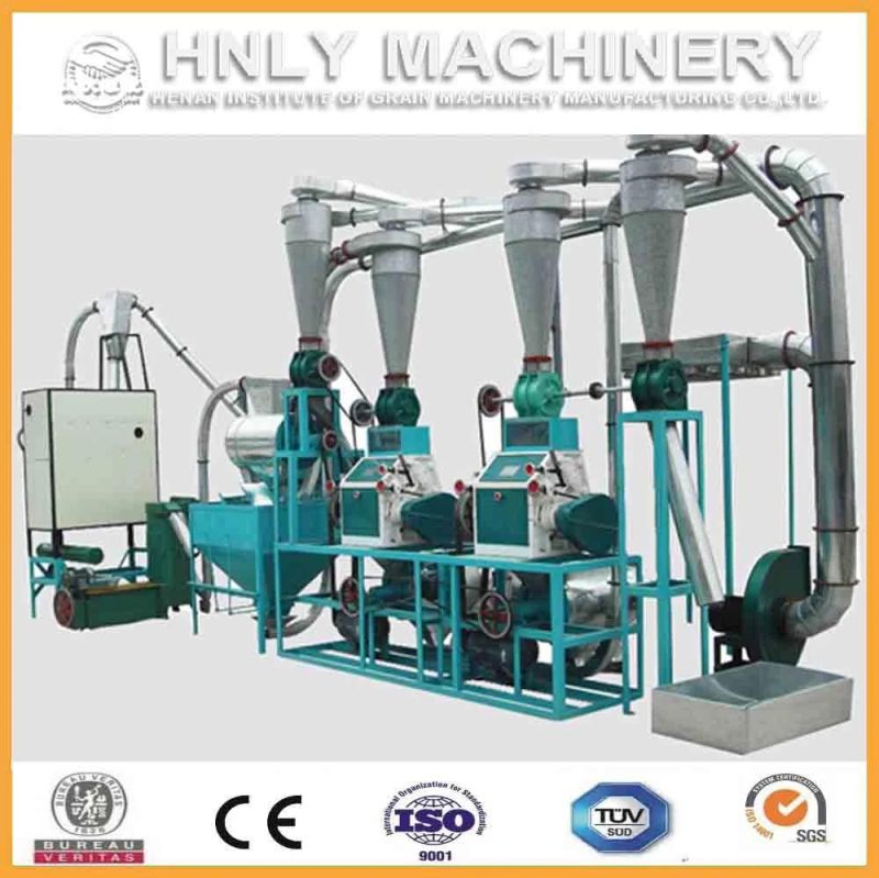 100t/D Complete Corn Milling Machinery/Maize Flour Mill