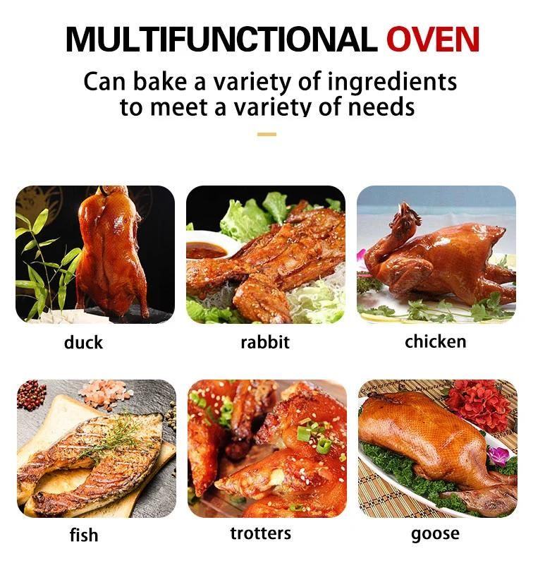 Pkmt. Kj8 Prokit Commercial Seven Burner Chicken Rotisserie Oven for Roast Chicken