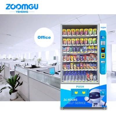 Zg Cans and Bottle Drinks Vending Machine